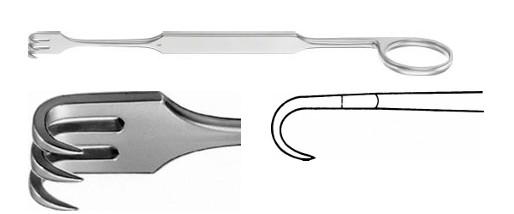 МАЄРДІНГ НА ПАЛЕЦЬ РЕТРАКТОР D-КІЛЬЦЯ 5X10MM 180MM